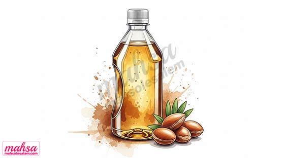 ترکیب روغن هسته انار با روغن آرگان