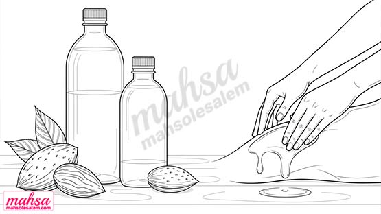 روغن بادام اصل 12