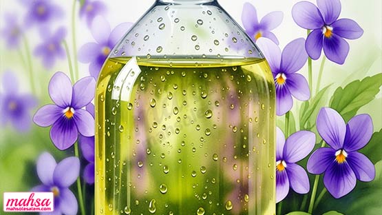 روغن بنفشه اصل 8