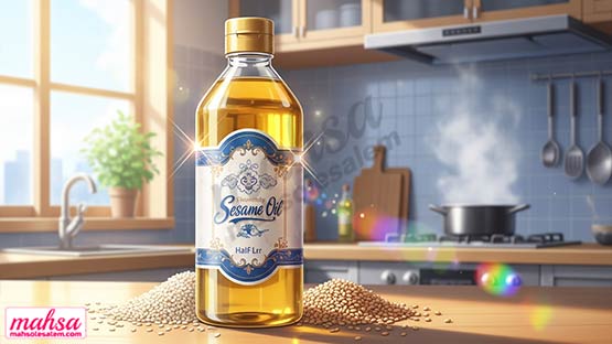 روغن کنجد اصل 4