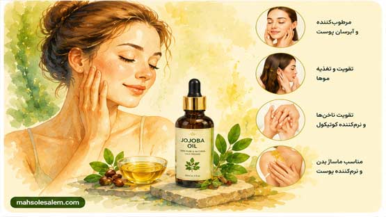 روغن جوجوبا 4