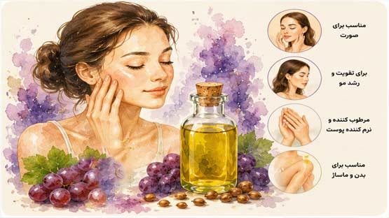 روغن هسته انگور 10